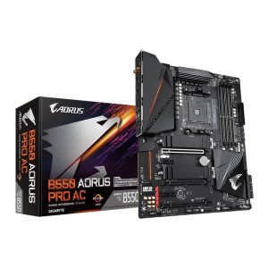 GIGABYTE B550 AORUS PRO AC AMD B550 Soket AM4 DDR4 5100MHz (O.C.) M.2 Anakart