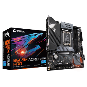 GIGABYTE B660M AORUS PRO Intel B660 Soket 1700 DDR5 4800MHz (O.C.) mATX Anakart