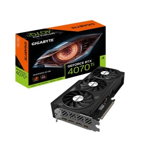 GIGABYTE GeForce RTX 4070 Ti WINDFORCE OC 12G 12GB GDDR6X NVIDIA DLSS 3 Ekran Kartı GV-N407TWF3OC-12GD