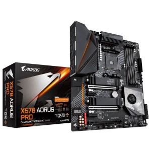 GIGABYTE X570 AORUS PRO AM4 AMD Ryzen DDR4 4400MHz (O.C.) M.2 RGB Anakart