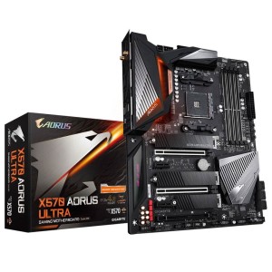 GIGABYTE X570 AORUS ULTRA AMD X570 Soket AM4 DDR4 4400MHz (O.C.) M.2 RGB Anakart