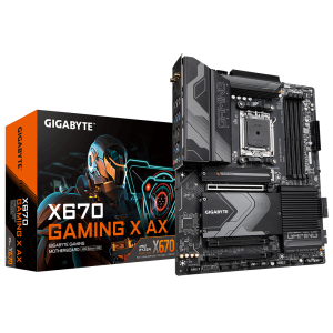 GIGABYTE X670 GAMING X AX AMD X670 Soket AM5 DDR5 6400MHz (OC) ATX Anakart