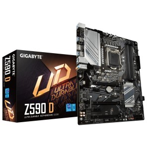 GIGABYTE Z590 D INTEL Z590 Soket 1200 DDR4 5333Hz (O.C) M.2 ATX Anakart