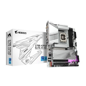 GIGABYTE Z790 AORUS ELITE AX ICE Soket 1700 Intel Z790 DDR5  7600MHz (O.C.) ATX Anakart