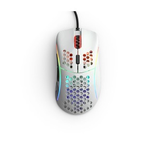 Glorious Model D 12000DPI Parlak Beyaz RGB Kablolu Gaming Mouse