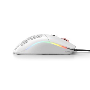 Glorious Model O Minus 12000DPI Mat Beyaz RGB Gaming Mouse