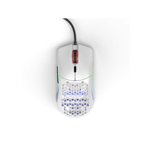 Glorious Model O Minus 12000DPI Mat Beyaz RGB Gaming Mouse