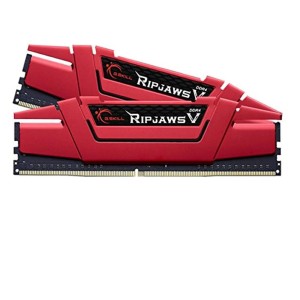 GSKILL 16GB (2x8GB) RipjawsV Kırmızı DDR4 3000MHz CL16 1.35V Dual Kit Ram