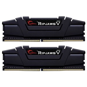 GSKILL 32GB (2x16GB) RipjawsV Siyah DDR4 3200MHz CL16 1.35V Dual Kit Ram