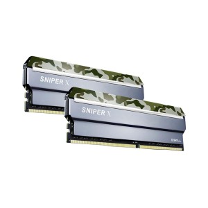 GSKILL 32GB (2X16GB) SniperX Orman Kamuflaj DDR4 3200Mhz CL16 1.35V Dual Ram