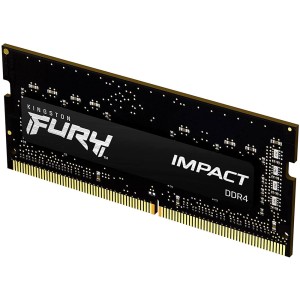 Kingston Fury Impact (KF426S15IB1/16) 16GB (1x16) DDR4 2666MHz Siyah CL15 Notebook Ram