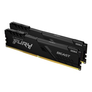 Kingston Fury Beast 16GB (2x8) DDR4 3600MHz Siyah CL17 PC Ram- (KF436C17BBK2/16) 