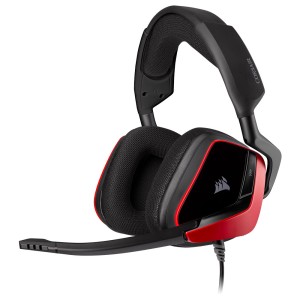 CORSAIR VOID ELITE SURROUND 7.1 Surround Siyah/Kırmızı Gaming Kulaklık