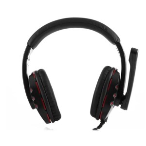 Snopy SN-338 Conqueror Siyah/kırmızı Mikrofonlu Gaming Kulaklık
