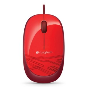 LOGITECH M105 Kırmızı Kablolu Mouse