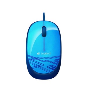 LOGITECH M105 Kablolu Mavi Mouse