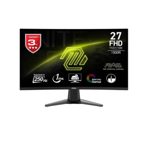 MSI 27 MAG 27C6X 1920x1080 (FHD) 16:9 CURVE 1500R VA 250HZ(OC) 1MS ADAPTIVE-SYNC GAMING MONITOR