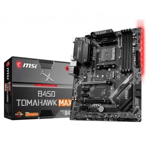 MSI B450 TOMAHAWK MAX Amd B450 Soket AM4 DDR4 4133 Mhz (O.C) M.2 ATX Anakart