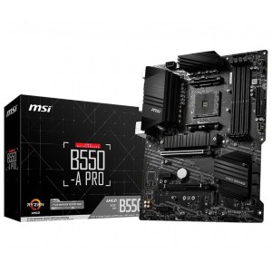 MSI B550-A PRO Amd B550 Soket AM4 DDR4 4400MHz M.2 ATX Anakart