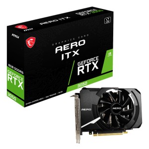 MSI GeForce RTX 3050 AERO ITX 8G RTX3050 8GB GDDR6 128B DX12 NVIDIA Ekran Kartı