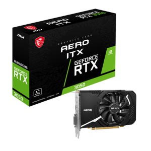 MSI GeForce RTX 3050 AERO ITX 8G V1 8GB GDDR6 128Bit DX12 Ekran Kartı