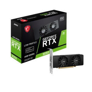 MSI GeForce RTX 3050 LP 6G OC RTX3050 6GB GDDR6 96Bit Nvidia Ekran Kartı