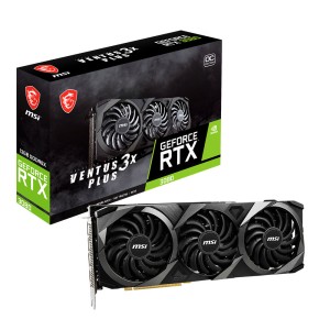 MSI GeForce RTX 3080 VENTUS 3X PLUS 12G OC LHR 12GB GDDR6X 320 Bit NVIDIA Ekran Kartı