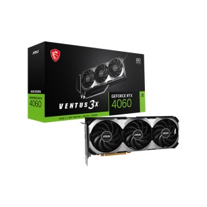 MSI GeForce RTX 4060 VENTUS 3X 8G OC 128Bit GDDR6 PCI-E 4.0 NVIDIA DLSS 3 Ekran Kartı