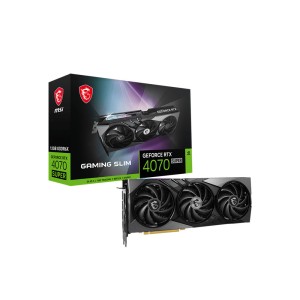 MSI GeForce RTX 4070 SUPER 12G GAMING SLIM 12GB GDDR6X 192Bit NVIDIA DLSS 3 Ekran Kartı 