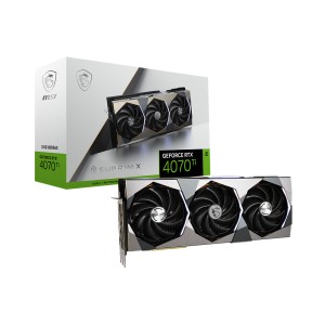 MSI GeForce RTX 4070 TI 12GB SUPRIM X 12G 192Bit GDDR6X DLSS 3 NVIDIA Ekran Kartı