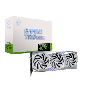 MSI GeForce RTX 4070 Ti GAMING TRIO WHITE 12GB 192Bit DLSS 3 NVIDIA Ekran Kartı