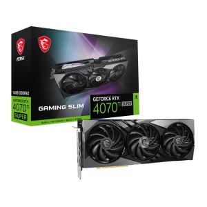 MSI GeForce RTX 4070 Ti SUPER 16G GAMING SLIM 16GB GDDR6X 256Bit NVIDIA DLSS 3 Ekran Kartı