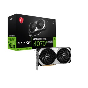 MSI GeForce RTX 4070 Ti SUPER 16G VENTUS 2X 16GB GDDR6X 256Bit NVIDIA DLSS 3 Ekran Kartı