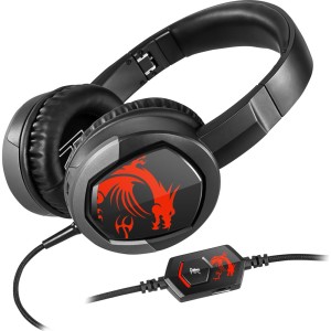 MSI GG IMMERSE GH30 Siyah Katlanabilir Headset Mikrofonlu Gaming Kulaklık