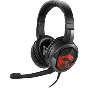 MSI GG IMMERSE GH30 Siyah Katlanabilir Headset Mikrofonlu Gaming Kulaklık