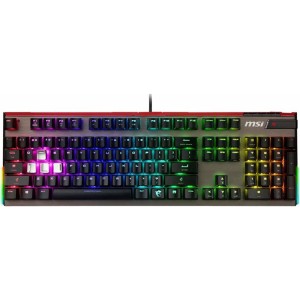 MSI GG VIGOR GK80 CR US Cherry MX Red Mekanik RGB Ingilizce Q Gaming Klavye