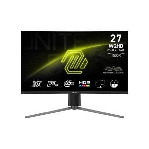 MSI MAG 27CQ6F  27" 1MS 180HZ 2560x1440 (QHD) RAPID VA FreeSync Kavisli Gaming Monitör