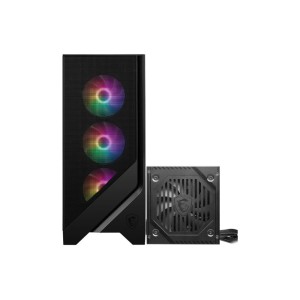 MSI MAG FORGE 120A B65 6x120mm Rainbow Fanlı 650W Bronze PSU Temperli Camlı ATX Bilgisayar Kasası