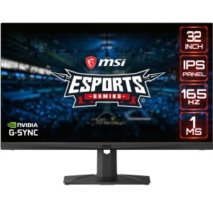 MSI OPTIX MAG321QR 31.5" Flat Rapid IPS 2560X1440 (WQHD) 16:9 165HZ 1MS G-Sync Compatible Gaming Monitör