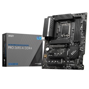 MSI PRO Z690-A DDR4 Intel Z690 Soket 1700 DDR4 5200MHz (O.C.) ATX Anakart