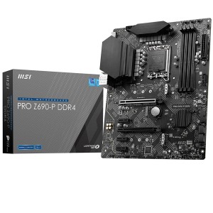 MSI PRO Z690-P DDR4 Intel Z690 Soket 1700 DDR4 5200MHz (O.C.) ATX Anakart