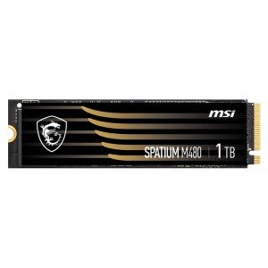 MSI SSD SPATIUM M480 PCIe 4.0 NVMe M.2 1TB PLAY Okuma Hızı 7000 Ms / Yazma 6800 MBs