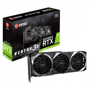 MSI GEFORCE RTX 3070 VENTUS 3X 8G OC LHR RTX3070 8GB GDDR6 256Bit DX12 Ekran Kartı