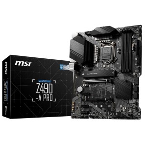 MSI Z490-A PRO Intel Z490 Soket 1200 DDR4 4800(OC) M.2 Anakart