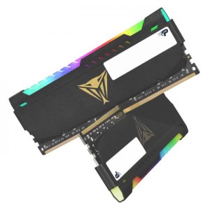 PATROIT VIPER STEEL 16GB (8GBx2) 3200MHz DDR4 Dual RGB Siyah Gaming PC Ram