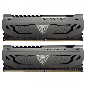 PATROIT VIPER STEEL 16GB (8GBx2) 3200MHz DDR4 Dual Siyah Gaming PC Ram