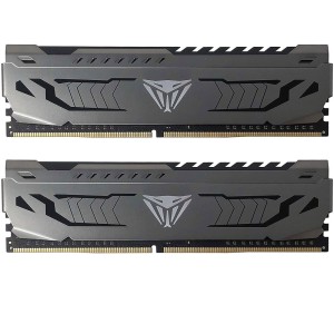 PATROIT VIPER STEEL 16GB (8GBx2) 4133MHz DDR4 Dual Siyah Gaming PC Ram