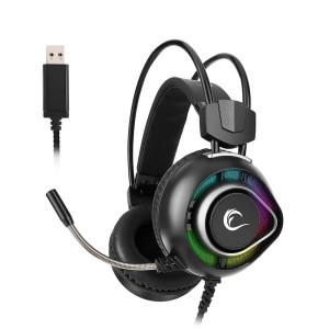 RAMPAGE BYGAME-X2 USB 7.1 Surround Rgb Ledli Mikrofonlu Gaming Kulaklık