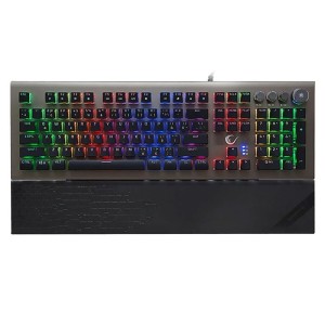 RAMPAGE KB-R101 IMPRESSIVE RGB Aydınlatmalı Kristal Switch Mekanik Gaming Klavye