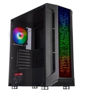 Rampage PHANTOM X1 Real 600W APFC Bronze 1 x RGB Fanlı 1 x USB3.0+2xUSB2.0 Gaming Kasa